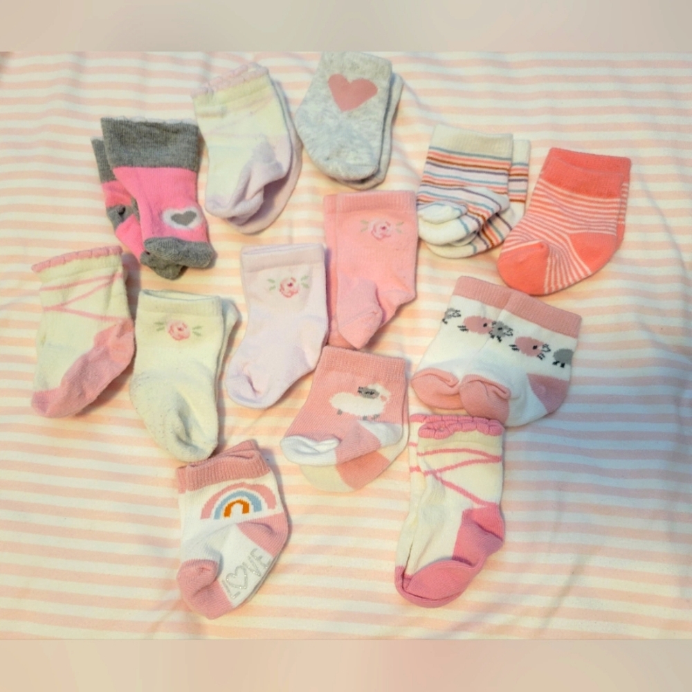 Newborn baby socks